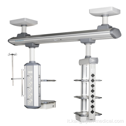 KDD-2 a braccio singolo ICU Bridge ICU Tipo montato a gas a sospensione Sistema a sospensione chirurgica